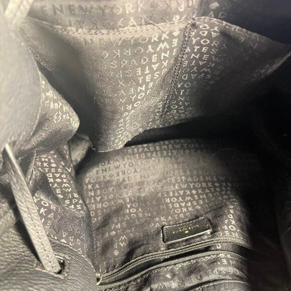 Kate Spade Pebbled Leather Drawstring Bucket Bag - Picture 4 of 11